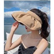 日除け帽 日焼け止め帽 貝殻帽 携帯 カチューシャ太陽帽 婦人帽 日焼け防止帽 大きなつばのフェイスカバー