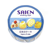 【新登場！日本製！SAIEN 和紙 マスキングテープ オリジナルシリーズ！】日本のケーキ
