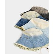 メンズ デニム帽子 バケットハット 外出 お出かけ 日焼け対策