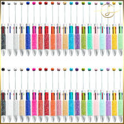 【20色】カスタム4色ボールペン ザラメ風 ビーズペン カスタムペン デコペン DIY  ワークショップ