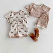 ★Baby★　ベビー服　66~100cm　ベビーTシャツ＋パンツ　ルームウェア　韓国キッズ服