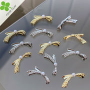 ネイルパーツ 蝶結び レトロ感 ネイルアート 上品 ネイル用品  DIY 合金パーツ 可愛い