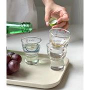 2024 撮影道具 雑貨 撮影道具 撮影道具 ガラスカップ 冷たい 飲み物 焼酎グラス ins