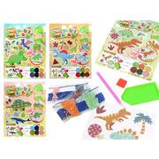 つくろう！ビーズアートシール 恐竜