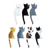漫画の猫 PVC  冷蔵庫用マグネット 磁石