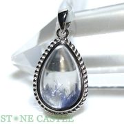 ☆一点物☆【ペンダントトップ】デュモルチライトインクォーツ (7A) (sv925) No.04