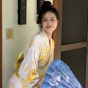2024新品 レディース 和装 浴衣 袴 はかま 着付けセット ゆかた 和風 花柄 振袖 衣装 袴セット