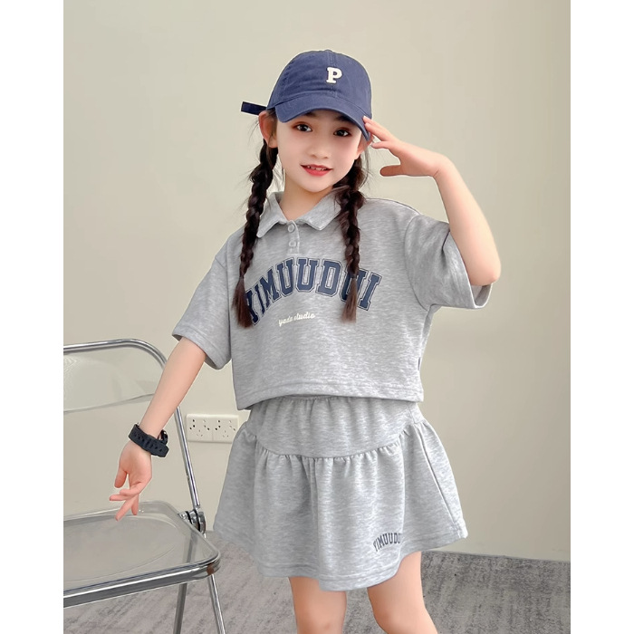 韓国風★子供服★セットアップ★110cm～170cm 2色