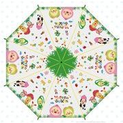 キャラクター子供ビニール傘　55CM　こびとづかん　ポップカラー　32504