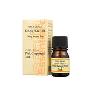 【公式】エッセンシャルオイル デイリーアロマ ピンクグレープフルーツ3ml【精油】