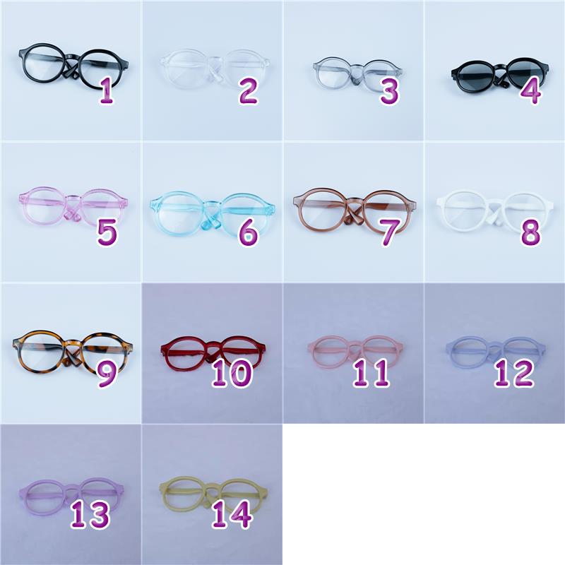 14色 着せ替えぬいぐるみ ミニドール ぬいぐるみ用おもちゃ ドールアクセ サングラス 眼鏡 10/15/20cm適用