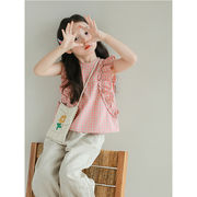 2024新作★韓国風子供服★ベビー服★女の子★おしゃれ★ノースリーブ