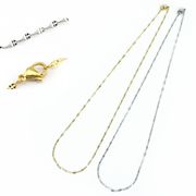 ステンレスチェーン ペタル【シルバー】【45cm/2mm】