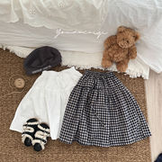 2024春秋新品　 子供服　  キッズ　  スカート　  2色　 80-130CM