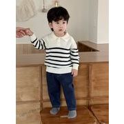 【新作　秋】装い韓国風子供服 ベビー服 キッズ 男の子 長袖 トップス +ズボン分けて販売 73cm-100cm