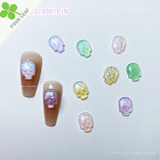 Halloween ネイルパーツ ハロウィン メタルパーツ ネイルアート  貼るだけ ペンダント