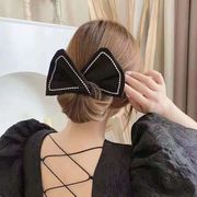 スマイリーフェイスラインストーンヘアピンマジックボウガールヘアアクセサリーが大好き