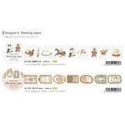 【Papier Platz】Designer'sマスキングテープ トビマツイチロウ 2種 2024_8_21発売