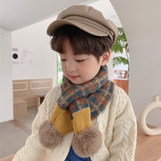 ファーマフラー 大人用 マフラー 暖かいぼうし スカーフ 子供用 男女兼用 10色