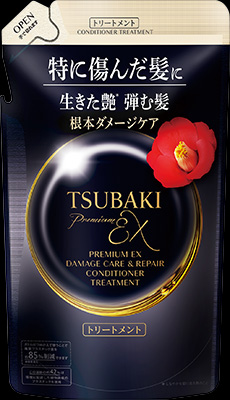 つばき プレミアムEX ダメージケア&リペア コンディショナートリートメント 詰替用 300mL