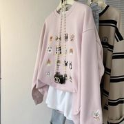 レディース・長袖・トレーナー・ゆったり