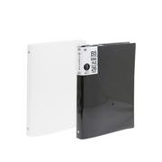 Ｂ５　２６リングファイル　ＷＨ／ＢＫ