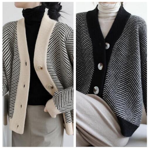 2024秋冬新品・ニットセーター・カーディガン・トップス・レディース  