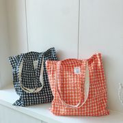 ★全3色★　カラフルエコバッグ　トートバッグ　お弁当バッグ　通勤通学　韓国バッグ