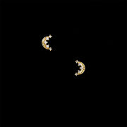 月ピアス　デザイン　アクセサリー　レディース　韓国ファッション　ins　シルバー925ポスト