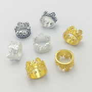 王冠 チャーム 合金 デコパーツDIY ビーズパーツ デコ素材 手芸材料 チェーンパーツ アクセサリーパーツ