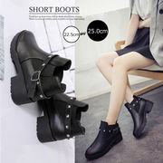 【日本倉庫即納】 ショートブーツ レディース ローヒール