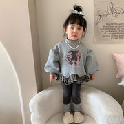 子供服　キッズトレーナー　73~100cm　パフスリーブトレーナー　韓国キッズ服