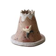 クライミング 火山 お香立て お香スタンド付き[美濃焼]