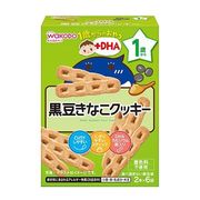 １歳からのおやつ＋ＤＨＡ　黒豆きなこクッキー 2本×6袋