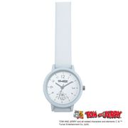 【腕時計】トムとジェリー ラインアートラバーウォッチ クワッカ WH