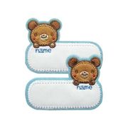 23325 くま ネームワッペン