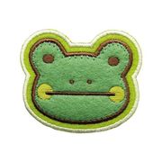 23305 かえる ワッペン アイロン接着ワッペン