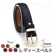 ベルト おしゃれ シンプル レディース PUレザー カジュアル かっこいい 革ベルト スーツ 通勤