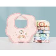 ★2024秋冬子供服★可愛い アニマル柄 よだれタオル 男女兼用 涎掛け 唾液タオル 食事 エプロン 全12色