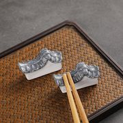 箸置き 馬頭壁 箸枕 箸休 お箸おき 中国の伝統建物 高級 レトロ 陶器テーブル 小物 卓上飾り物