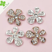 花 アクセサリーパーツ 髪飾り 貼り付けパーツ ハンドメイド 大人気デコパーツ DIY