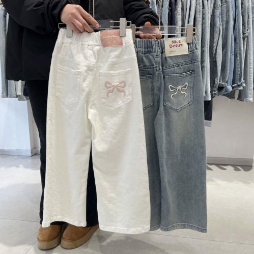2026夏新作 子供服  韓国風子供服   子供用ボトムス 子供用ロングパンツ  2色   ins   120-170cm