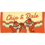 スケーター特価商品　ディズニー チップ&デール　コンパクトバスタオル(レトロ)