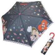 ベティブープ 折り畳み傘 グレーライン BETTY BOOP