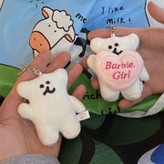 2025 新入荷  INS風  韓国雑貨 可愛い キーホルダー 装飾品 ぬいぐるみキーチェーン  ストラップ