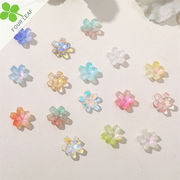 花 アクセサリーパーツ 髪飾り 貼り付けパーツ ハンドメイド 大人気デコパーツ DIY