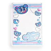 エンジェルブルーマスコット付きトレカケース　フェイス