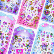 手芸diy用デコレーション 手帳用 貼り付け★粘着シール★立体キャラクターシール 3Dシール