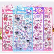 手芸diy用デコレーション 手帳用 貼り付け★粘着シール★立体キャラクターシール 3Dシール