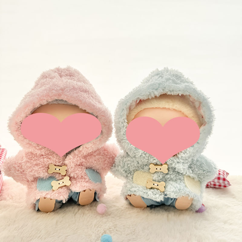 doll 着ドール衣装 着せ替え ぬいぐるみ 15cmlulu 16cmLUKY CAT 